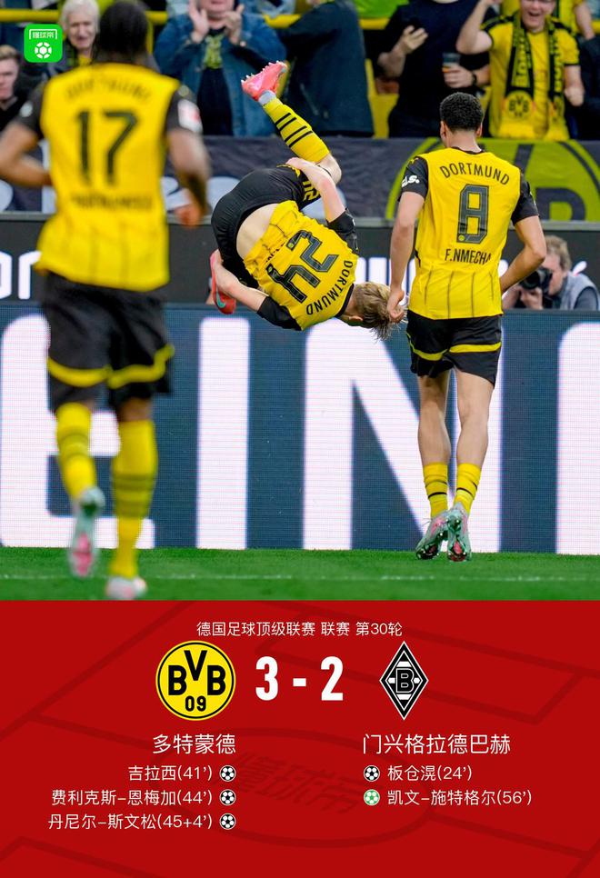 劍南春勝多特，吉拉西、斯文松進(jìn)球，恩梅加破門并送點