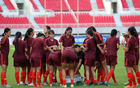 中國女足U16 6-0大勝中亞隊，蔣靜璇、駢以伊進球亮眼。