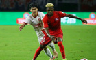 韋世豪進(jìn)球，成都蓉城大勝梅州客家4-0