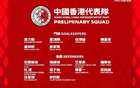 中國香港隊(duì)37人初選名單，出征亞洲杯預(yù)選賽，中超中甲占10人。