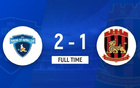 中甲南京城2-1勝蘇州東吳，奧格布絕殺止對手連勝。