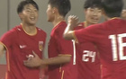 U16國(guó)足遭重?fù)簦?分鐘雙球，萬項(xiàng)首破門，再現(xiàn)小貝級(jí)進(jìn)球！
