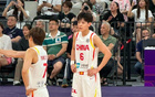 中國女籃大勝34分，三連勝進半決賽，張子宇12+4怒吼慶。