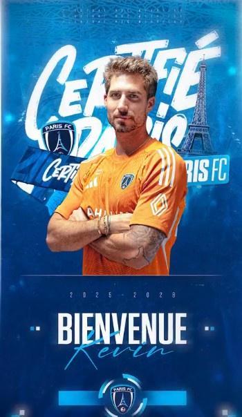 重返法甲，特拉普加盟巴黎FC，簽約至28年。