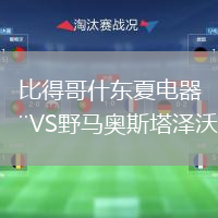 比得哥什東夏電器VS野馬奧斯塔澤沃
