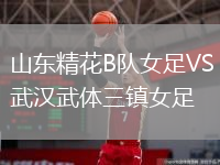 山東精花B隊女足VS武漢武體三鎮(zhèn)女足